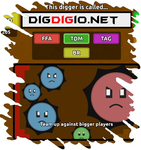 Digdig.io - Playing with the developer 